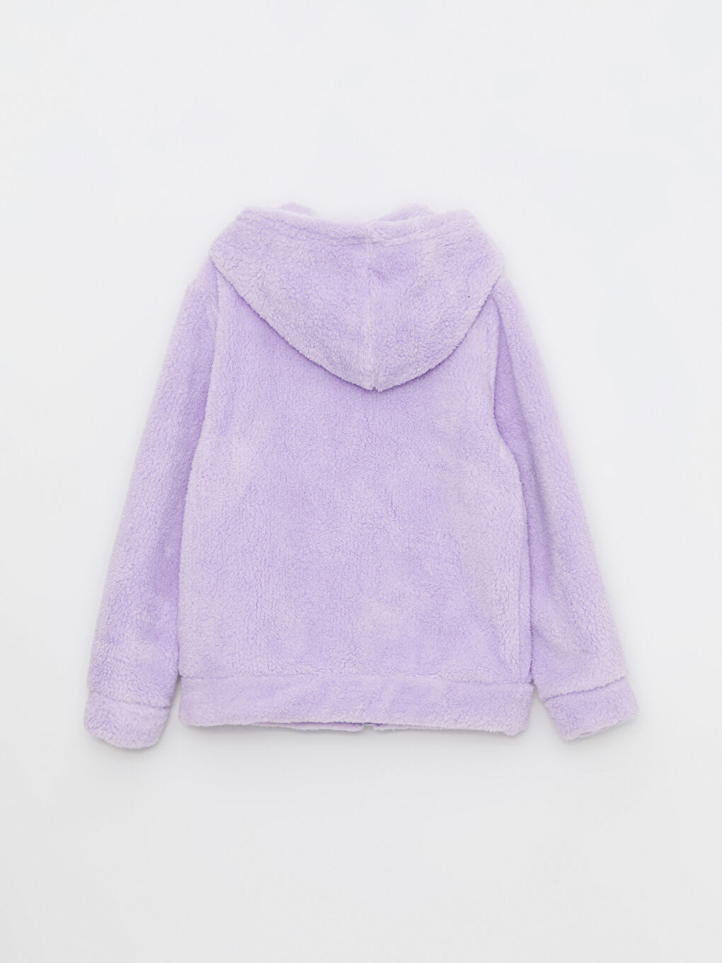 LCW Kids Hooded Minnie Mouse Embroidered Long Sleeve Plush
