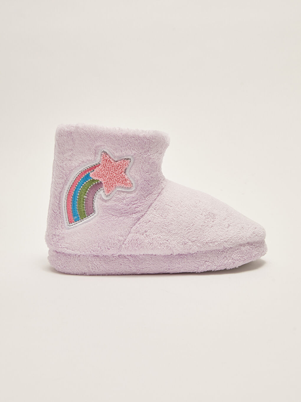 LCW STEPS Embroidered Plush Girls' Home Slipper Boots -W27334Z4-FYE
