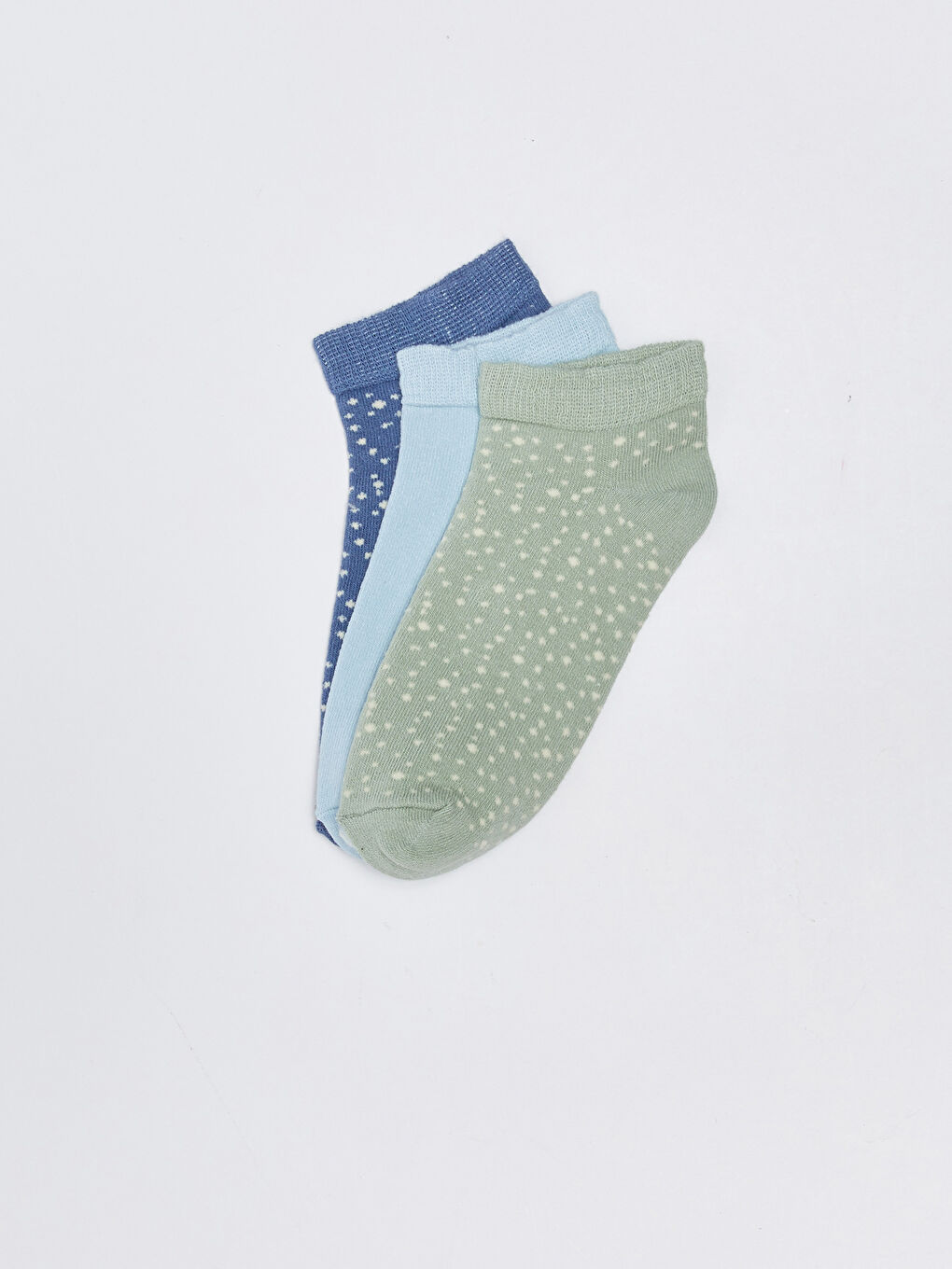 Patterned Women's Trainer Socks 3-pack-1