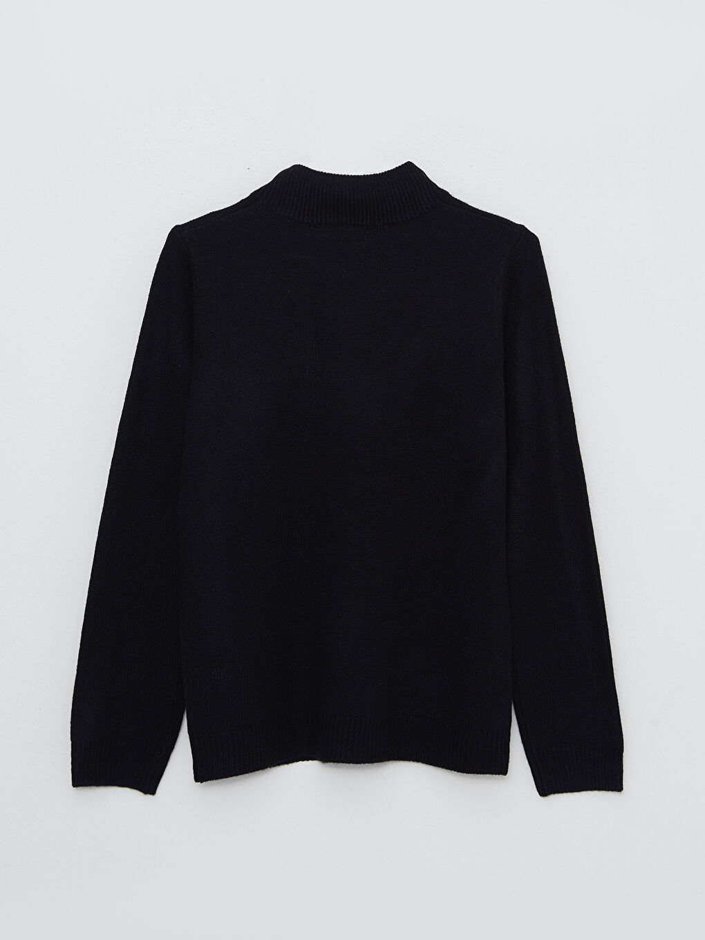 Tie Collar Straight Long Sleeve Women's Knitwear Sweater -W27419Z8-CVL