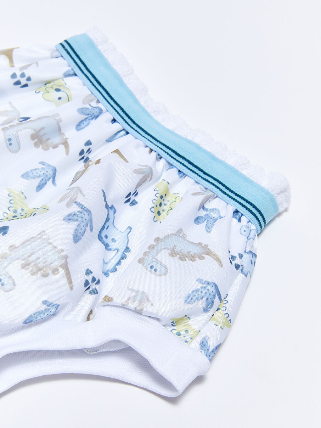 Beli Lastikli Baskılı Erkek Bebek Alıştırma Külodu-1