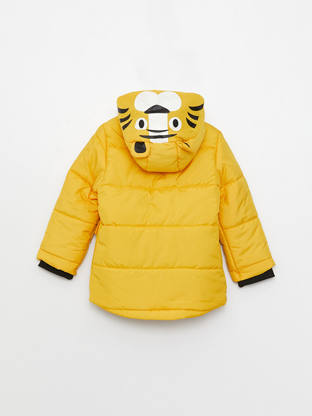 Hooded Long Sleeve Printed Baby Boy Coat-2