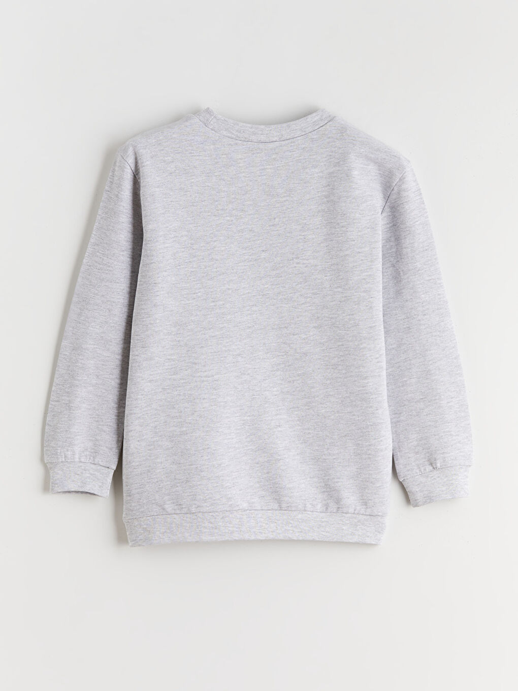 Crew Neck Long Sleeve Boys' Sweatshirt-1