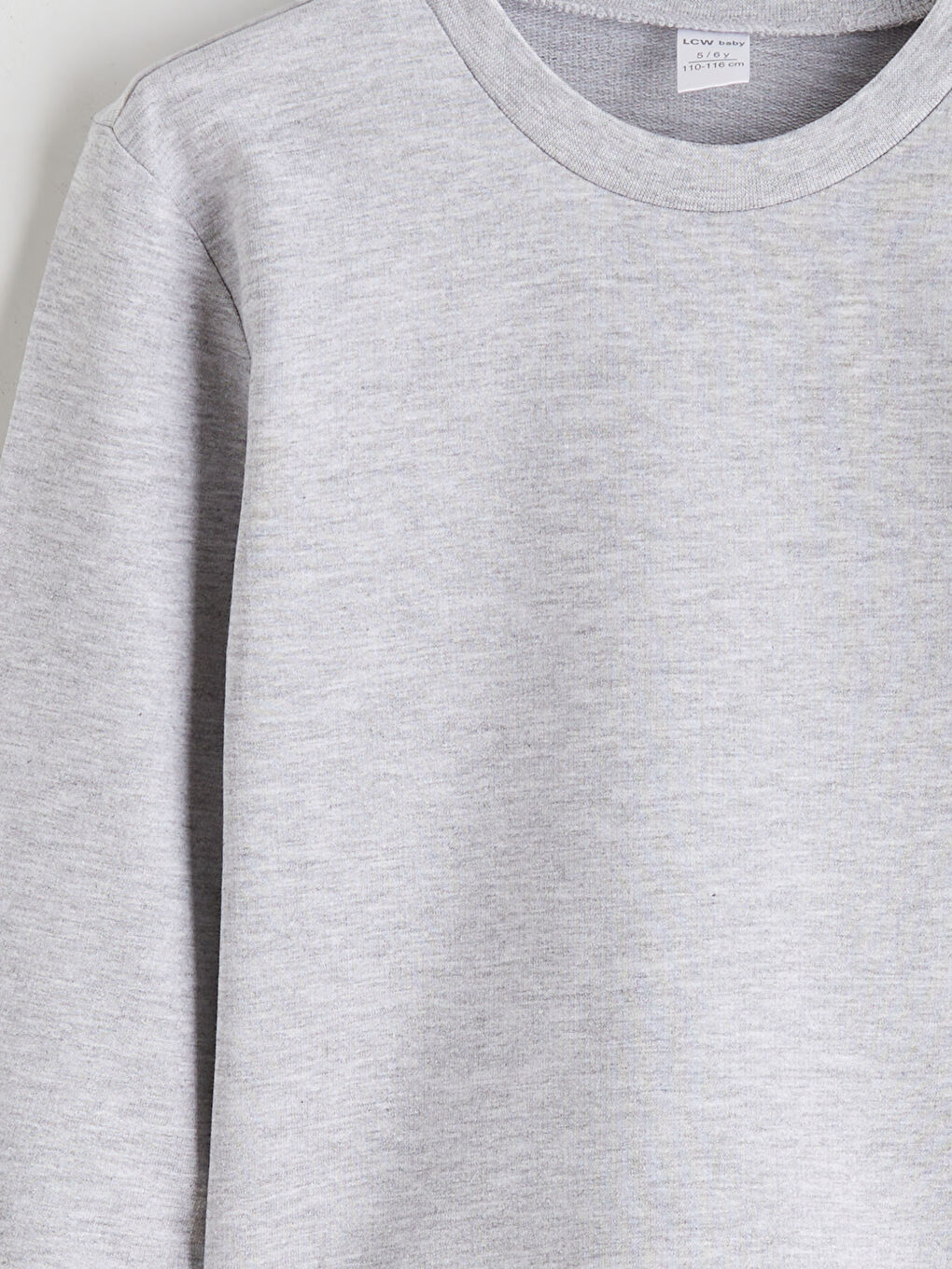 Crew Neck Long Sleeve Boys' Sweatshirt-2