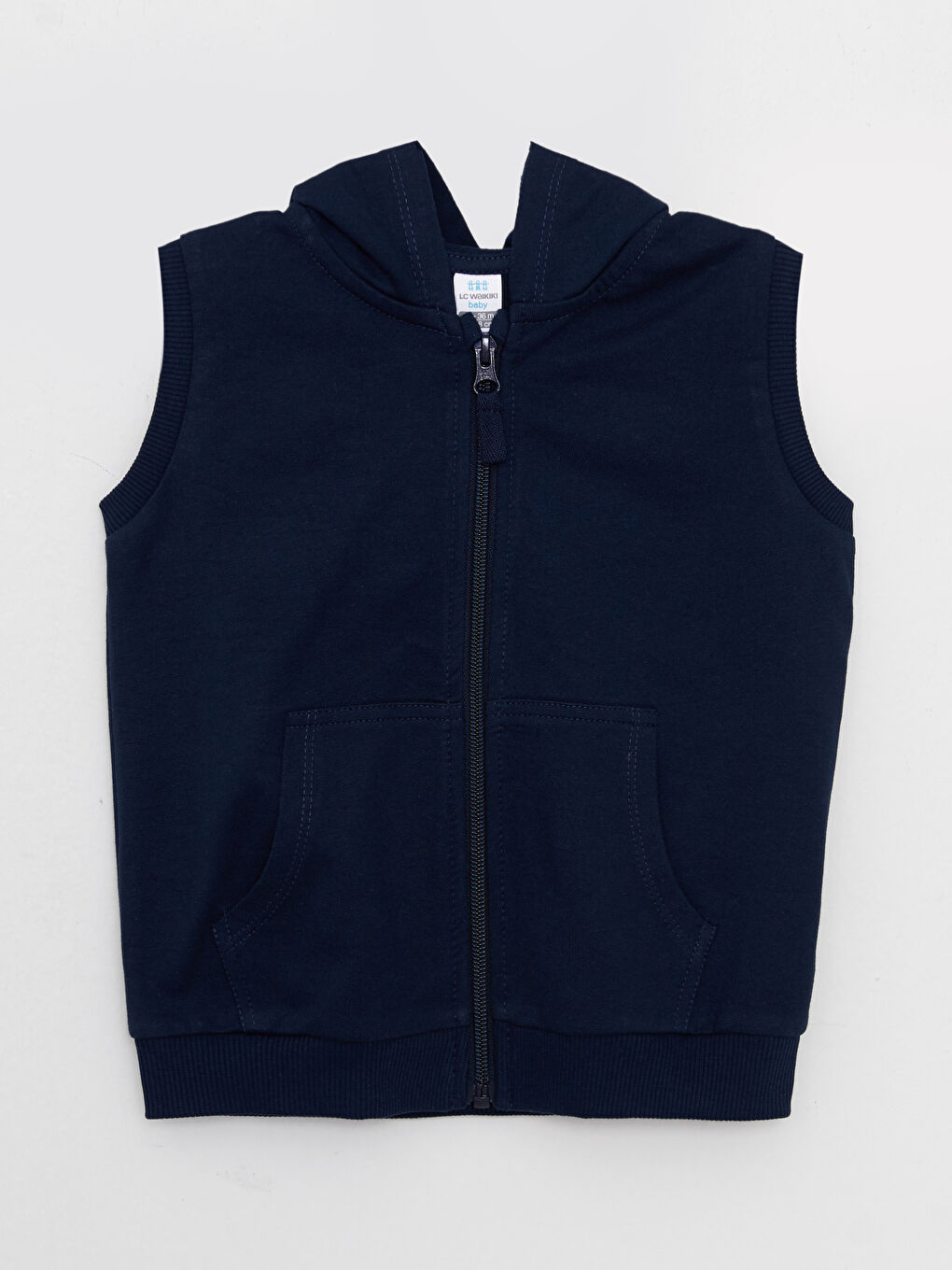 Hooded Baby Boy Vest