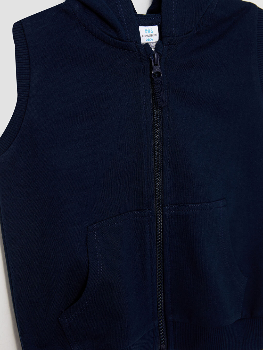 Hooded Baby Boy Vest-1