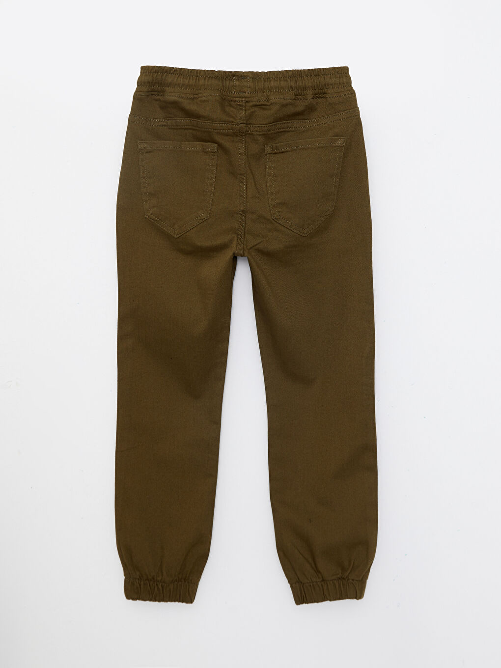 LCW Kids Elastic Waist Basic Gabardine Boy Jogger Trousers -W27449Z4-HDU