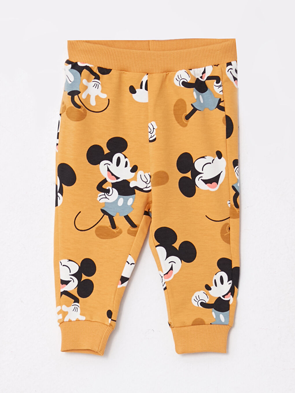 Ensemble Sweat-Shirt et Pantalon Bébé Garçons Imprimé Mickey Mouse Manches Longues Col Rond Lot de 2-2