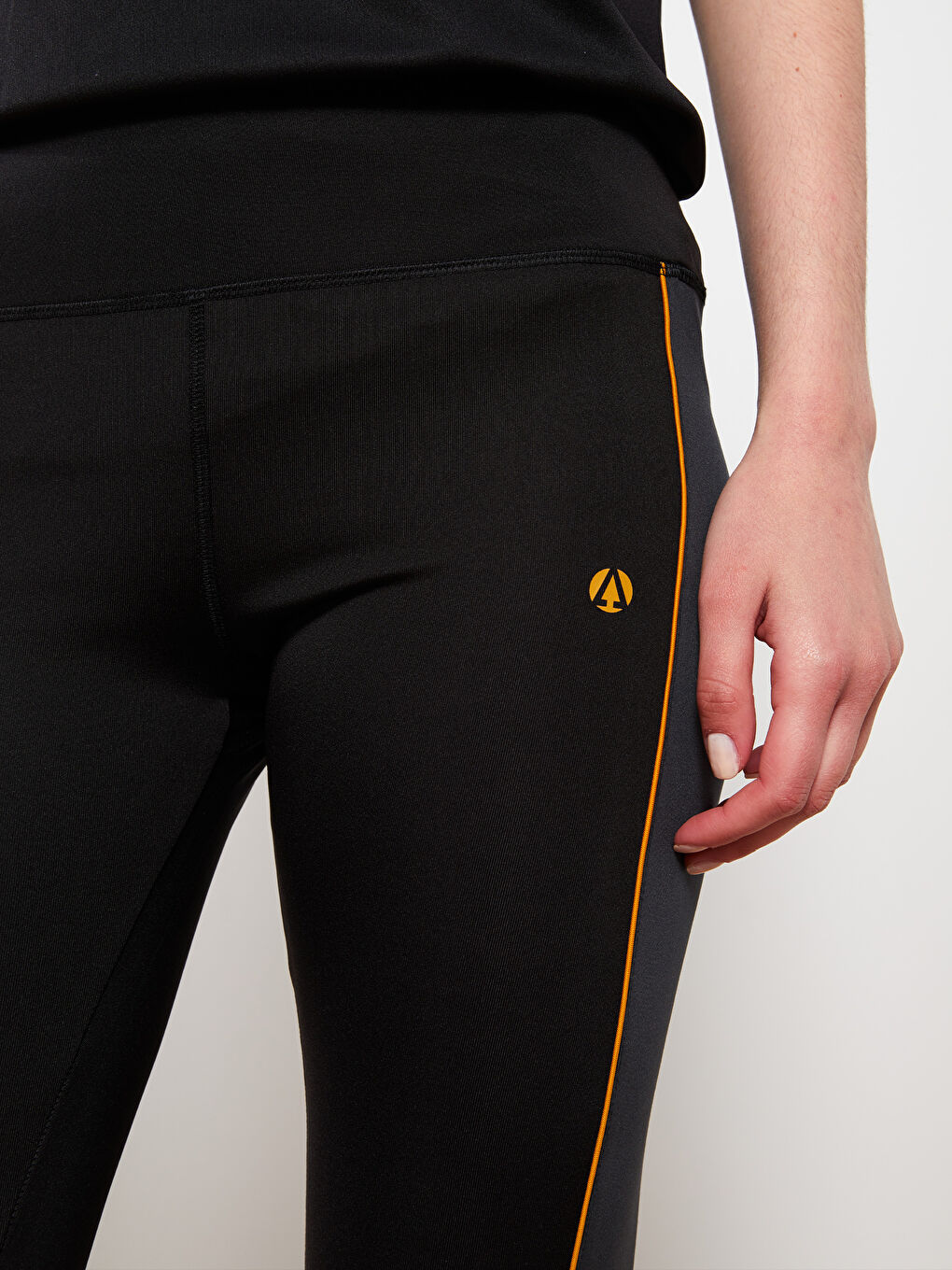 Эластичные леггинсы для женщин с цветовым блоком-2