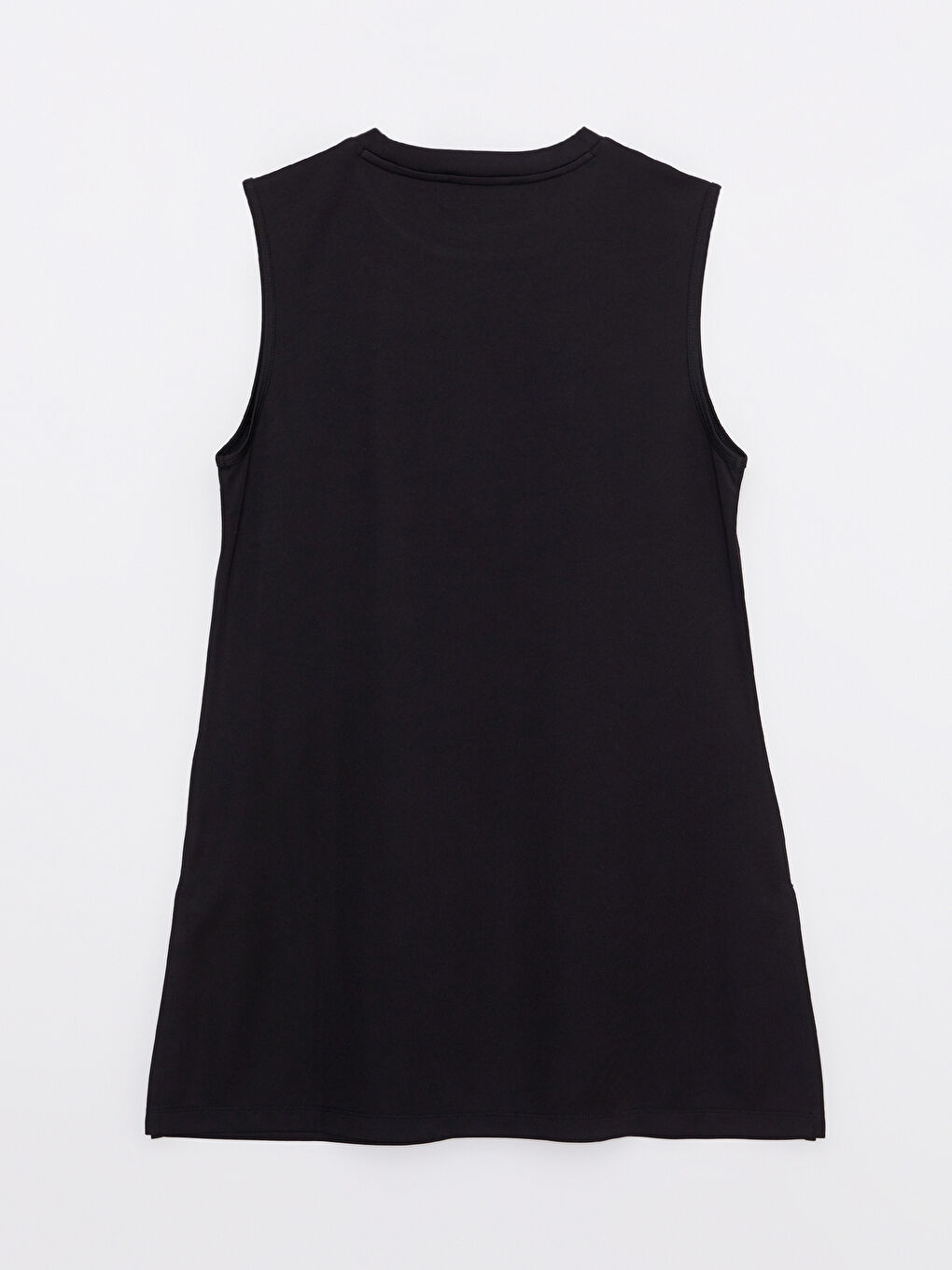 LCW Modest Women's Crew Neck Letter Printed Sleeveless Athlete -W27607Z8-RQL