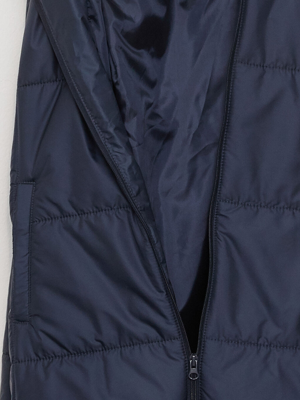 Damen Kapuzenmantel in Schlichtem Design-8