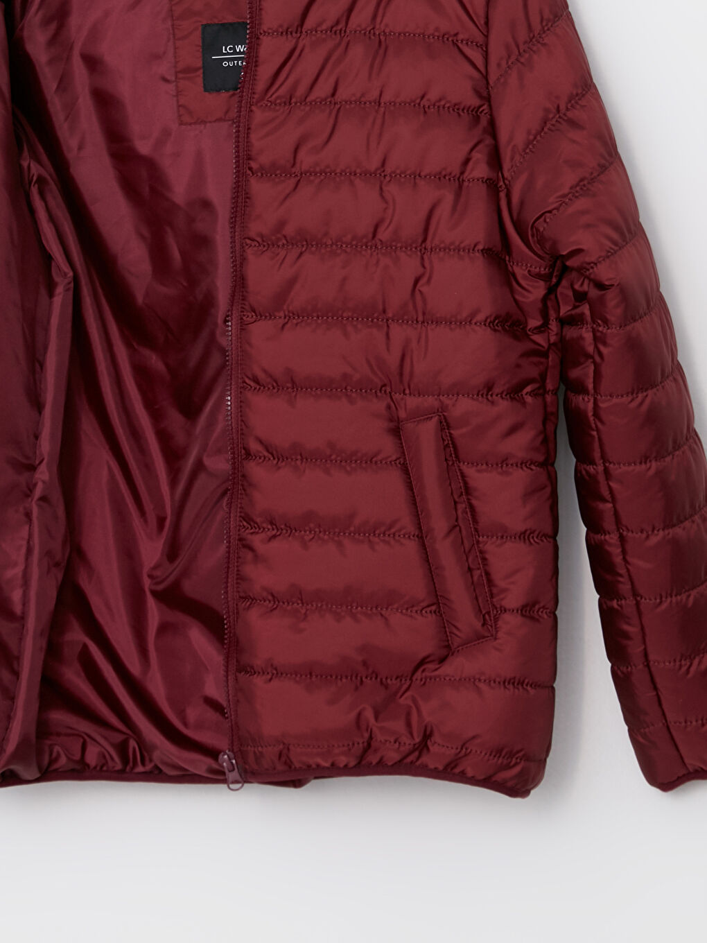 Women's Hooded Plain Coat-7