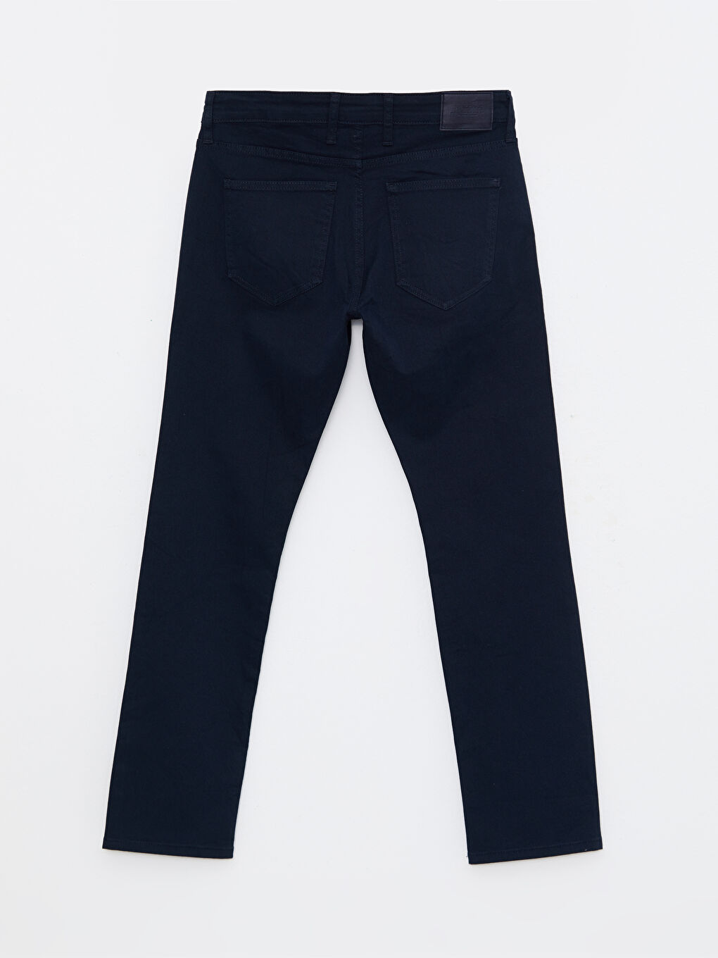 Lacivert Standart Kalıp Gabardin Erkek Chino Pantolon-6