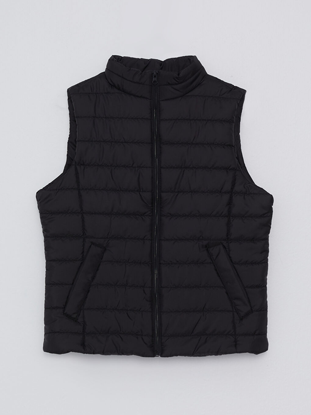 Women's Turtle Neck Regular Vest-6