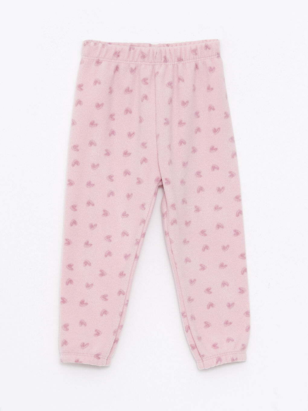 طقم بيجامة بناتي رضع بكم طويل ورقبة دائرية مطبوع-2