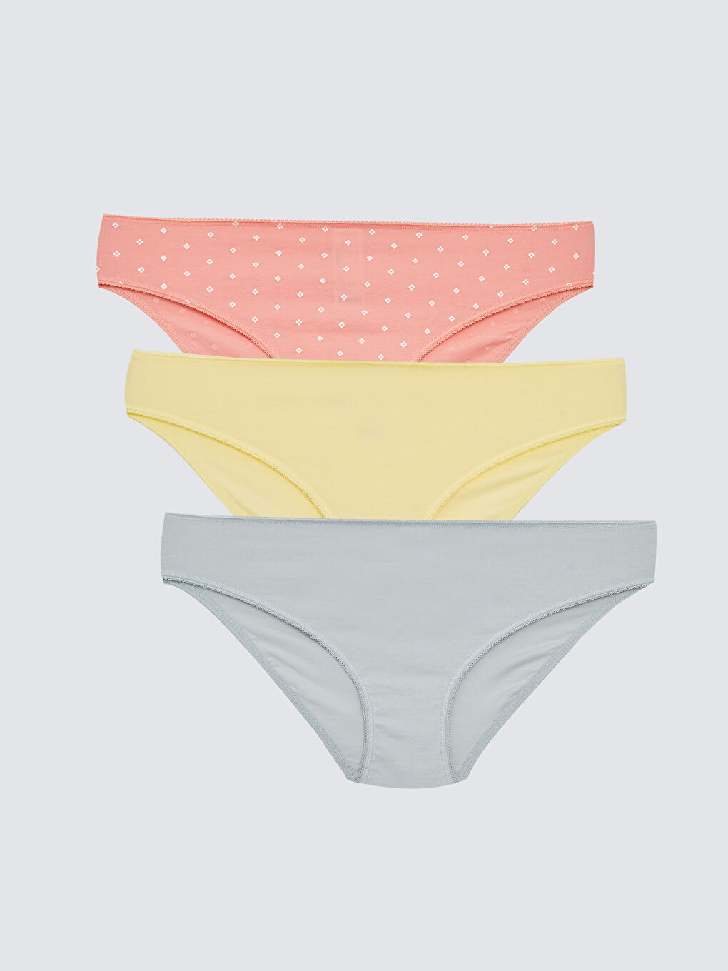 LCW DREAM Patterned Bikini Knickers 3-Pack -W27865Z8-LR4