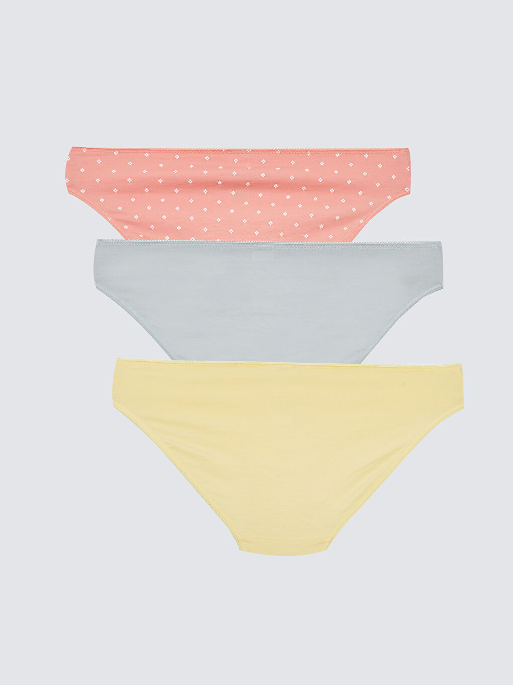 LCW DREAM Patterned Bikini Knickers 3-Pack -W27865Z8-LR4