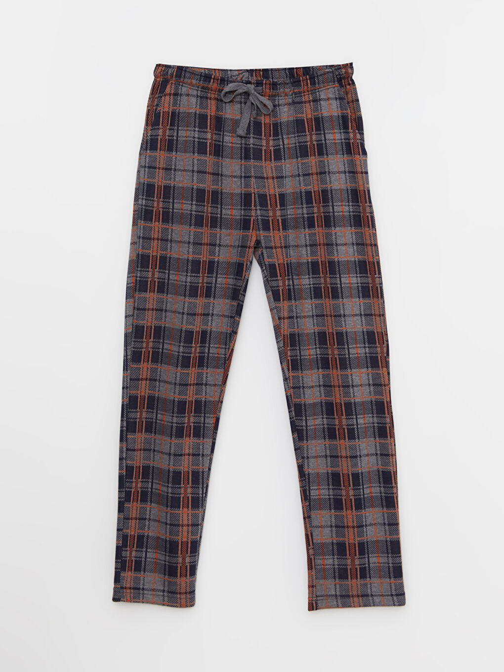 قيعان بيجامة كاروهات عادي للرجال-5