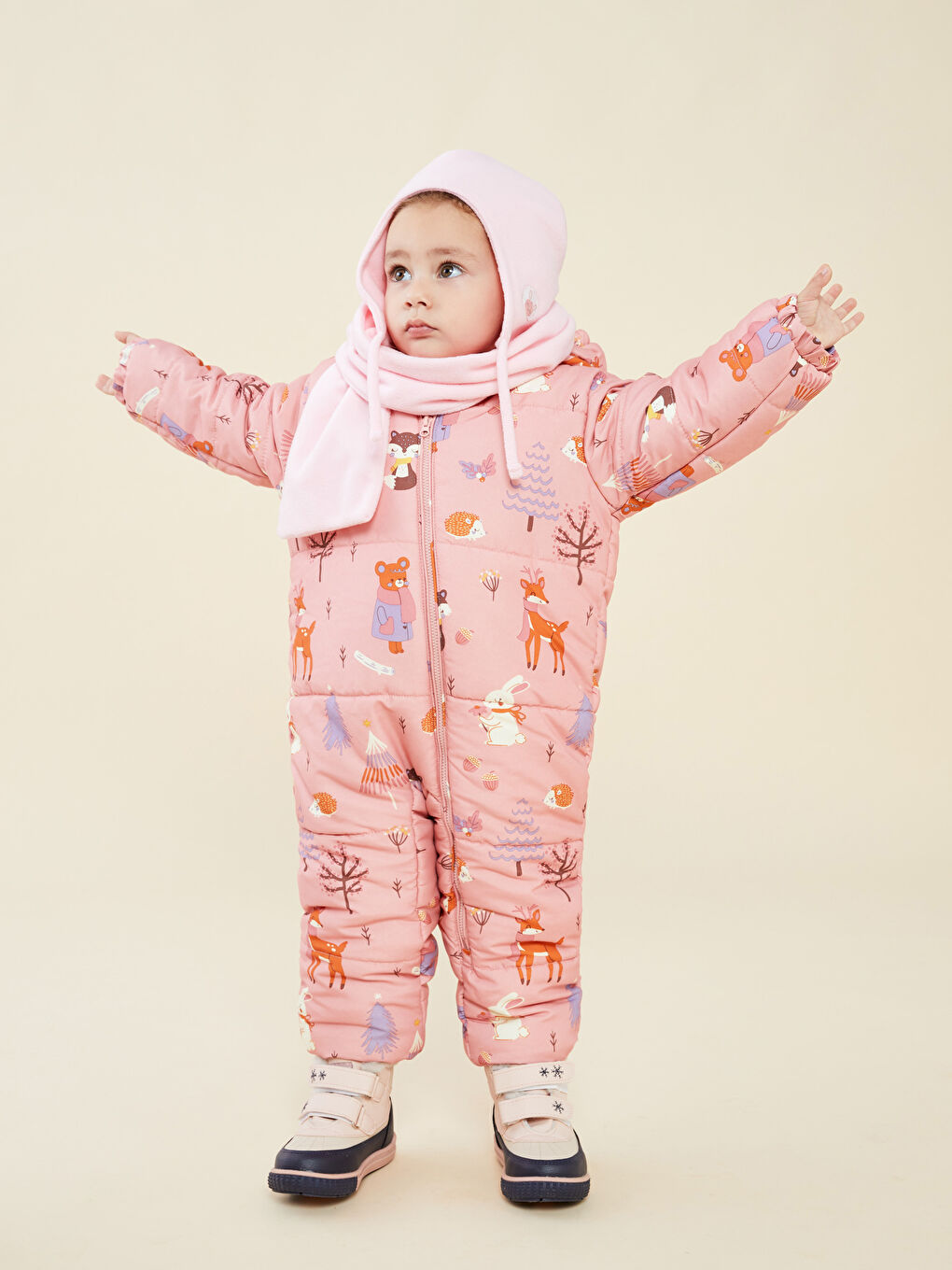 LCW ACCESSORIES Baby Girl Fleece Scarf -W27910Z1-KFG