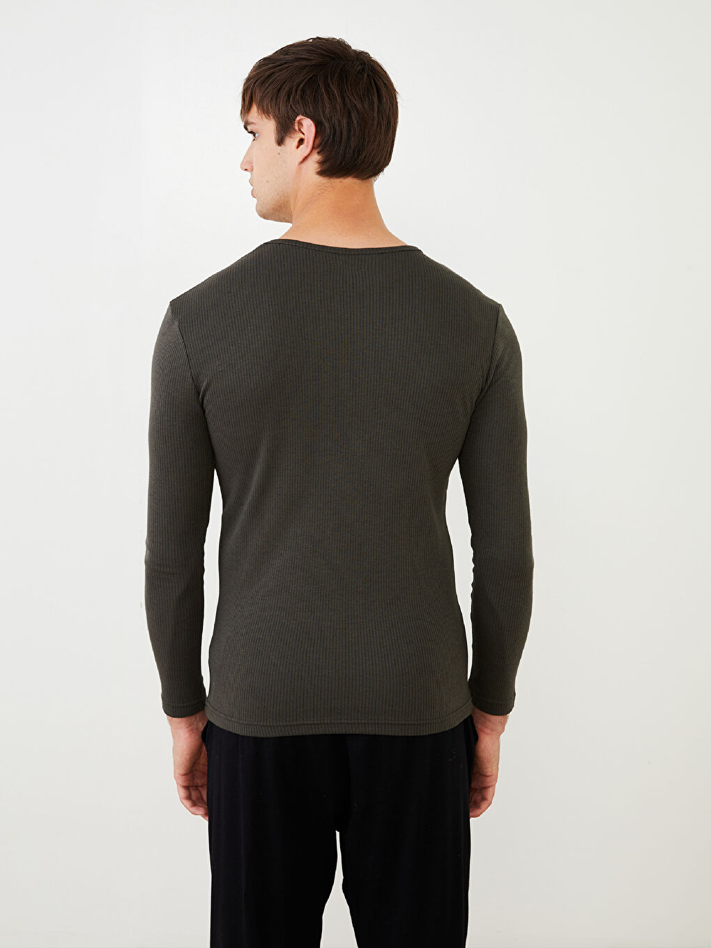 LC Waikiki Crew Neck Long Sleeve Men's Thermal Underwear -W27927Z8-HCM