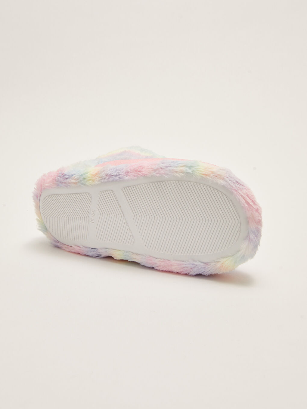 Karışık Işıklı Baskılı Pelüş Kız Çocuk Ev Botu-4