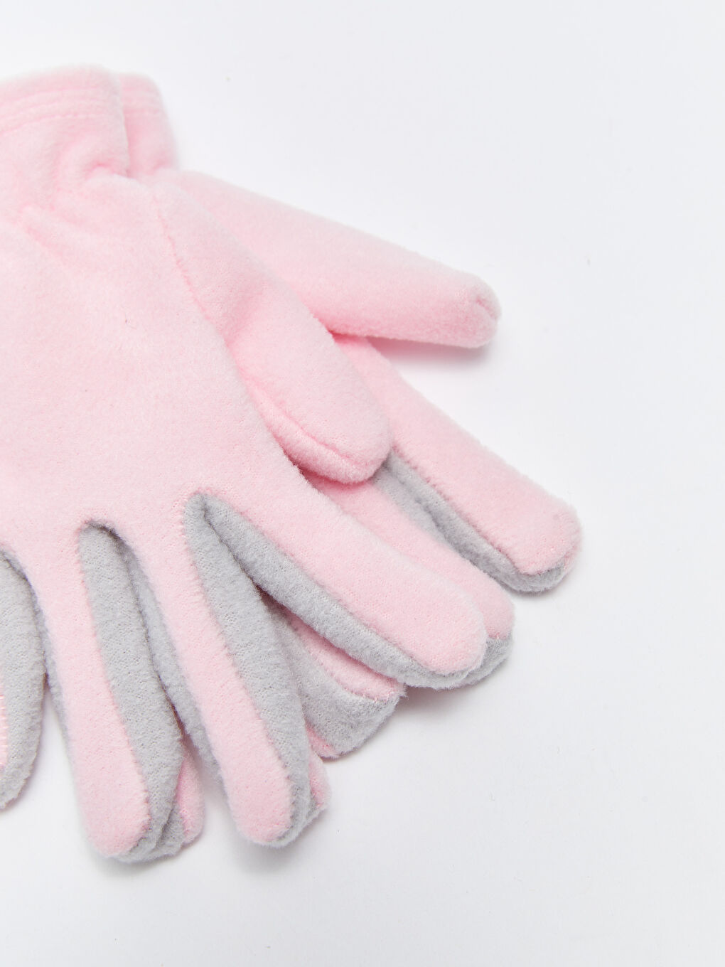 Basic Baby Girl Fleece Gloves-2