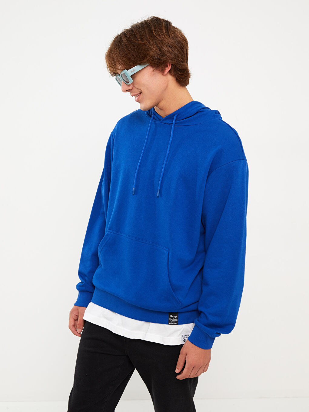 XSIDE Long Sleeve Men's Hoodie -W27976Z8-QAC