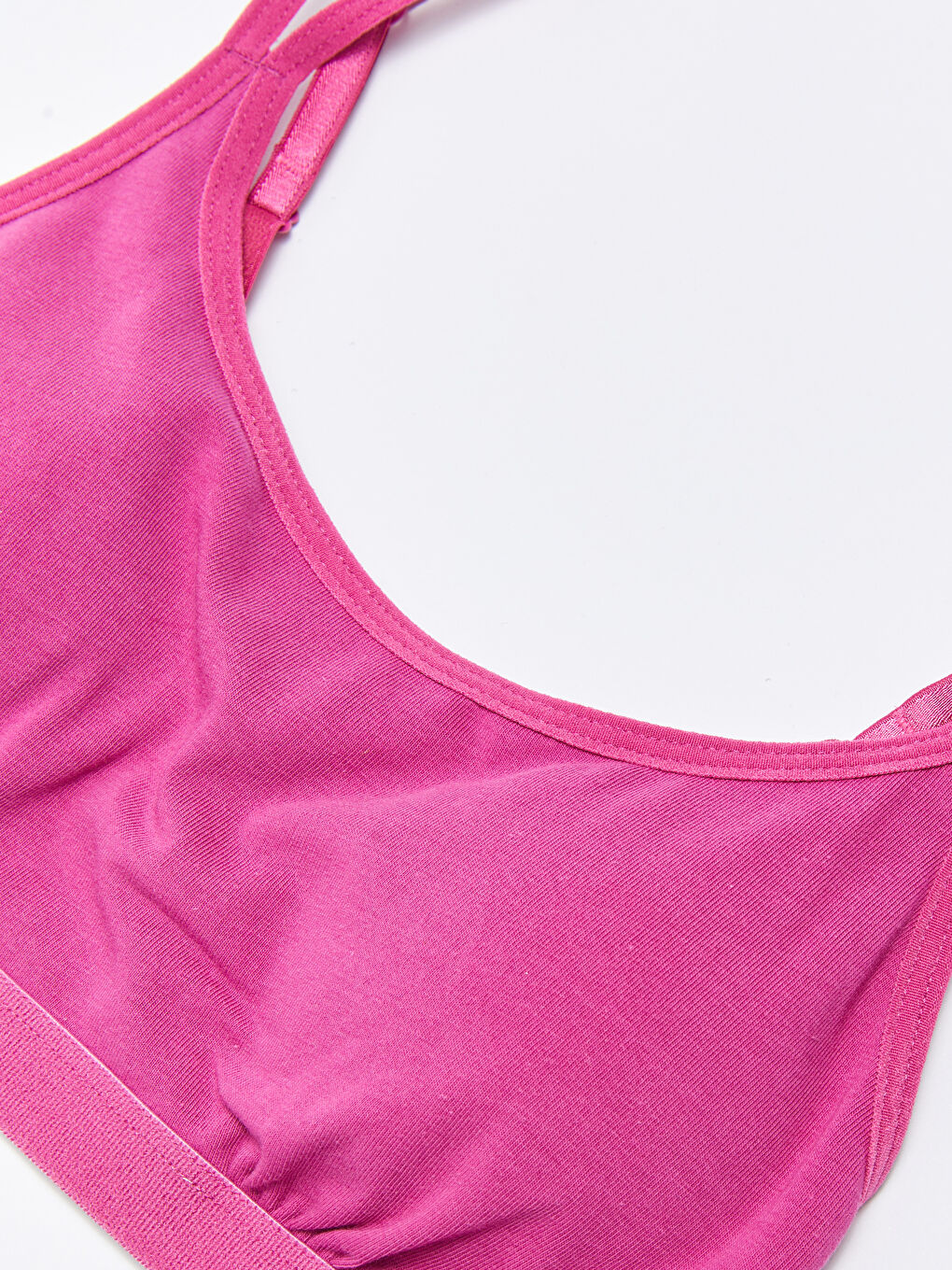 қыздарға арналған қарапайым бауы бар бюстье топ-2