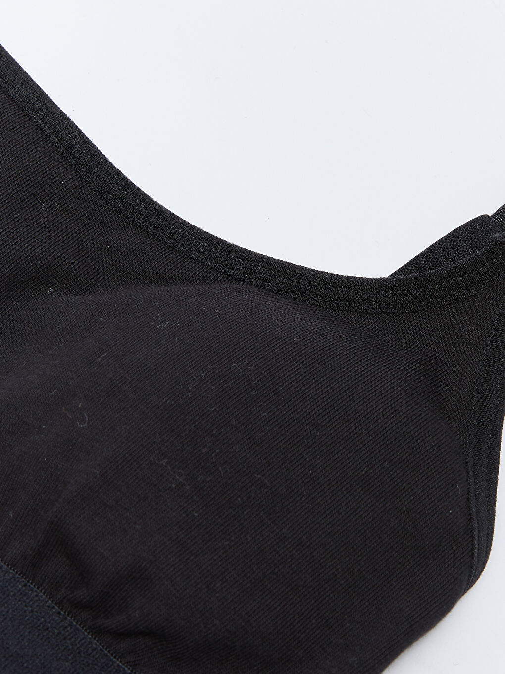 Siyah Basic Askılı Kız Çocuk Büstiyer-2