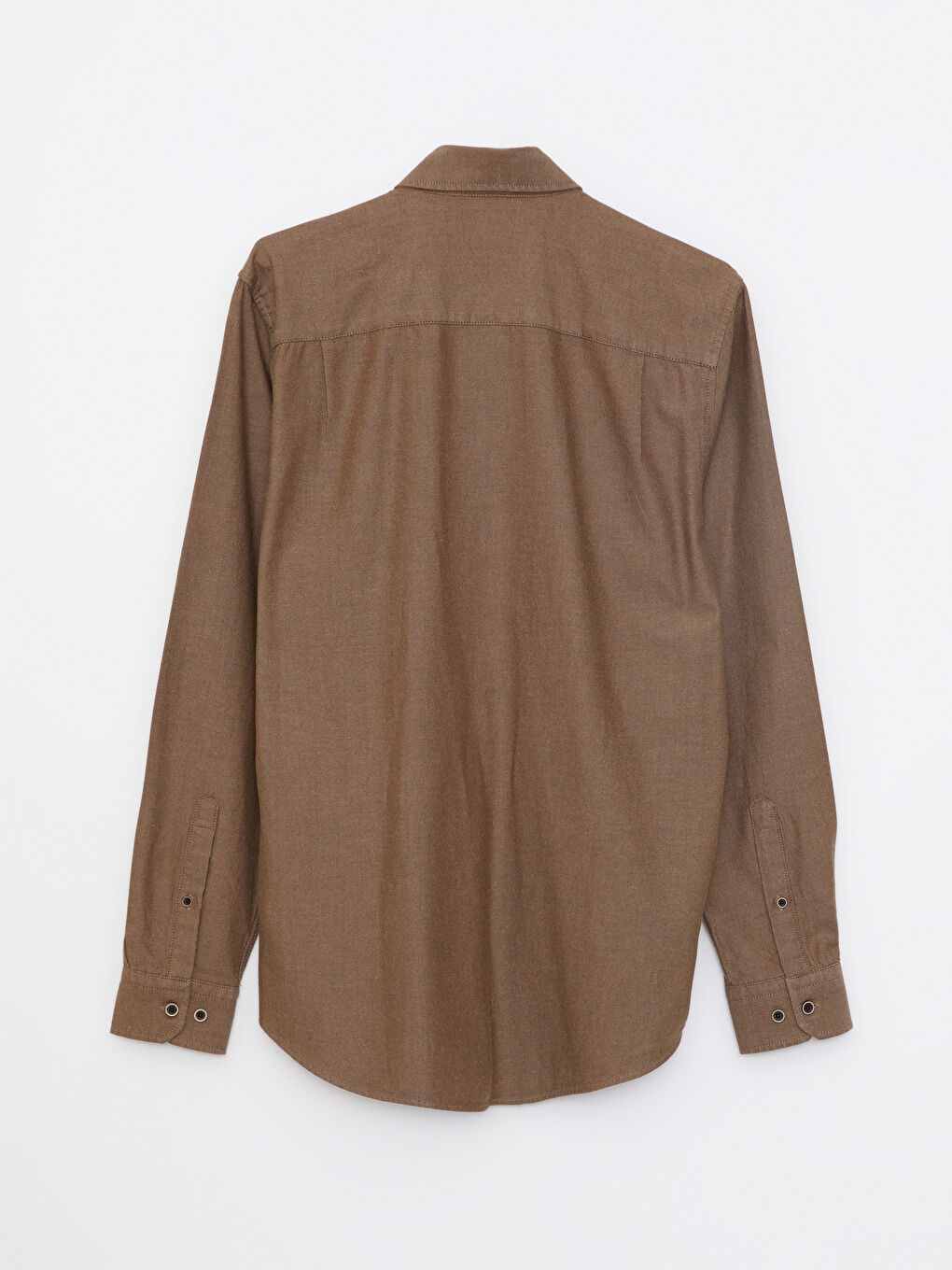 LCWAIKIKI Basic Regular Fit Langarm Gabardine Herrenhemd -W28059Z8-CT9
