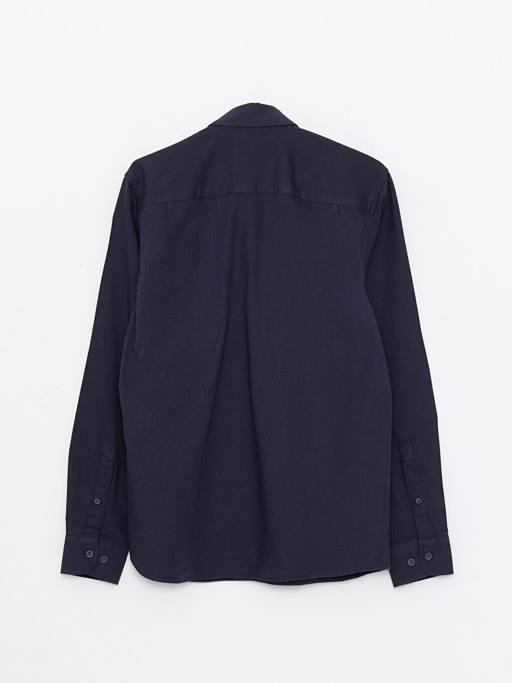 LCWAIKIKI Basic Regular Fit Long Sleeve Gabardine Men's Shirt -W28059Z8-CX1