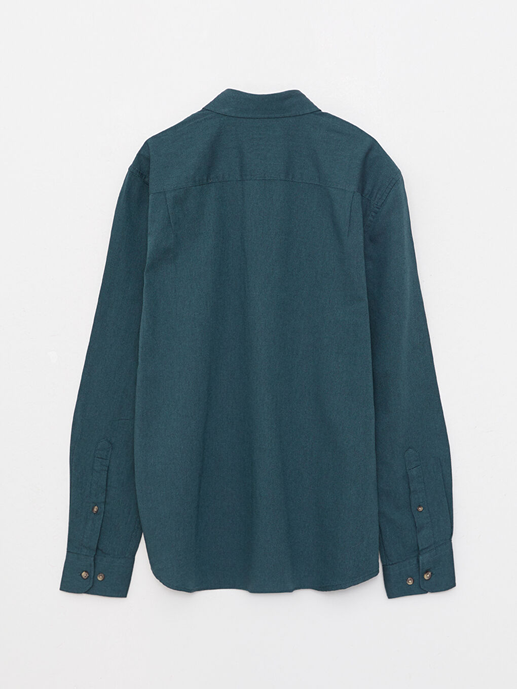 Regular Fit Long Sleeve Gabardine Men's Shirt-6