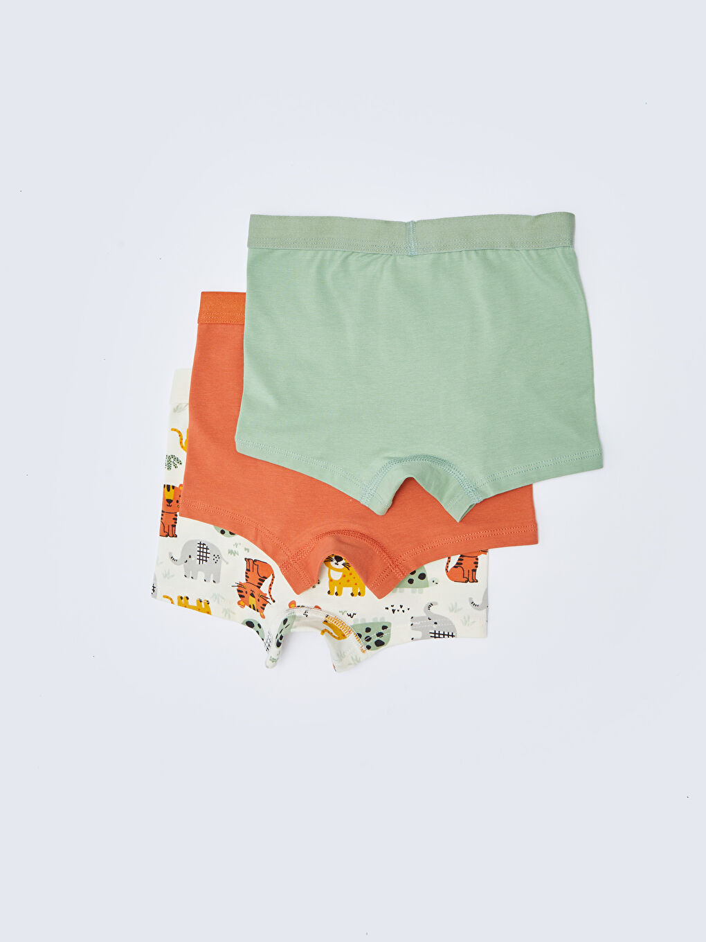 Elastic Waist Baby Boys' Boxer 3-Pack-1