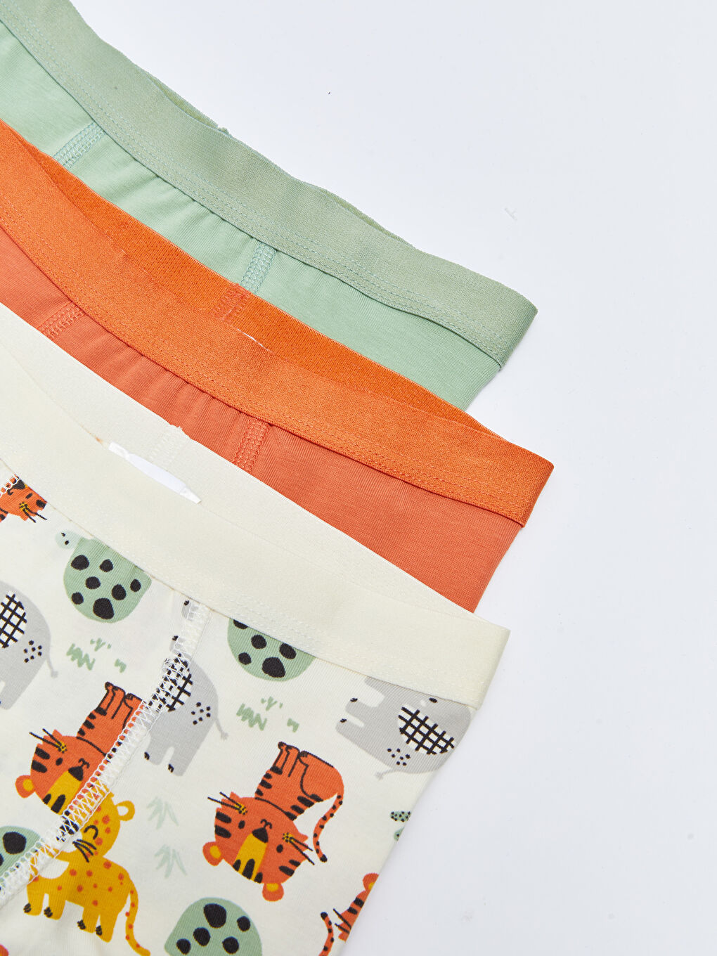 Elastic Waist Baby Boys' Boxer 3-Pack-2