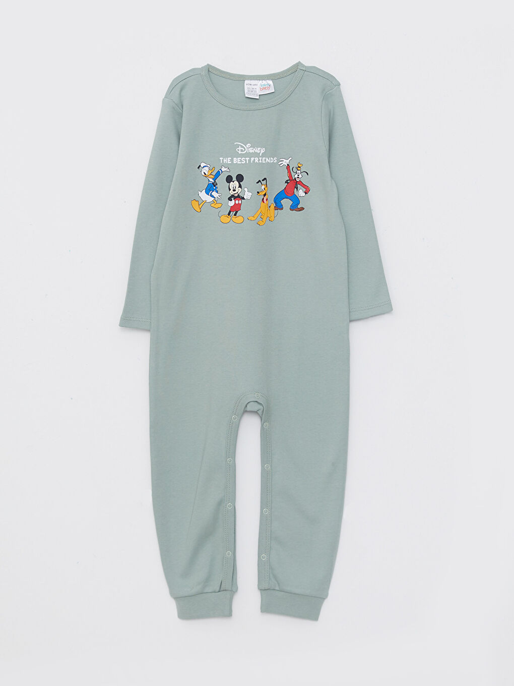 LCW baby Rundhalsausschnitt Langarm Disney Bedruckt Baby Jungen Overall 2er-Pack -W28077Z1-LQB