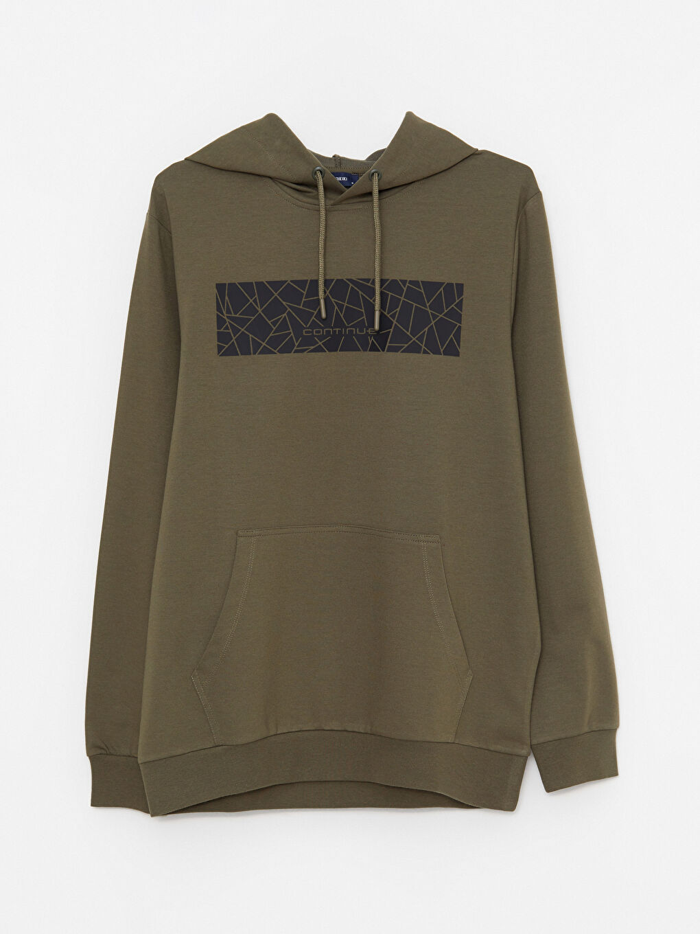 Long Sleeve Printed Men's Hoodie-5