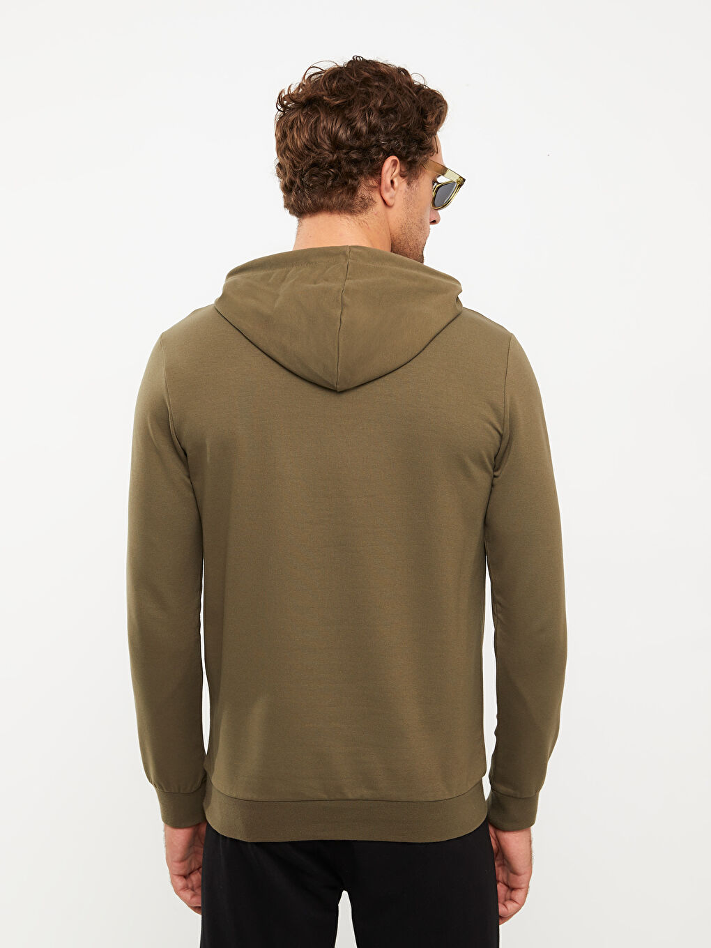 Long Sleeve Printed Men's Hoodie-4