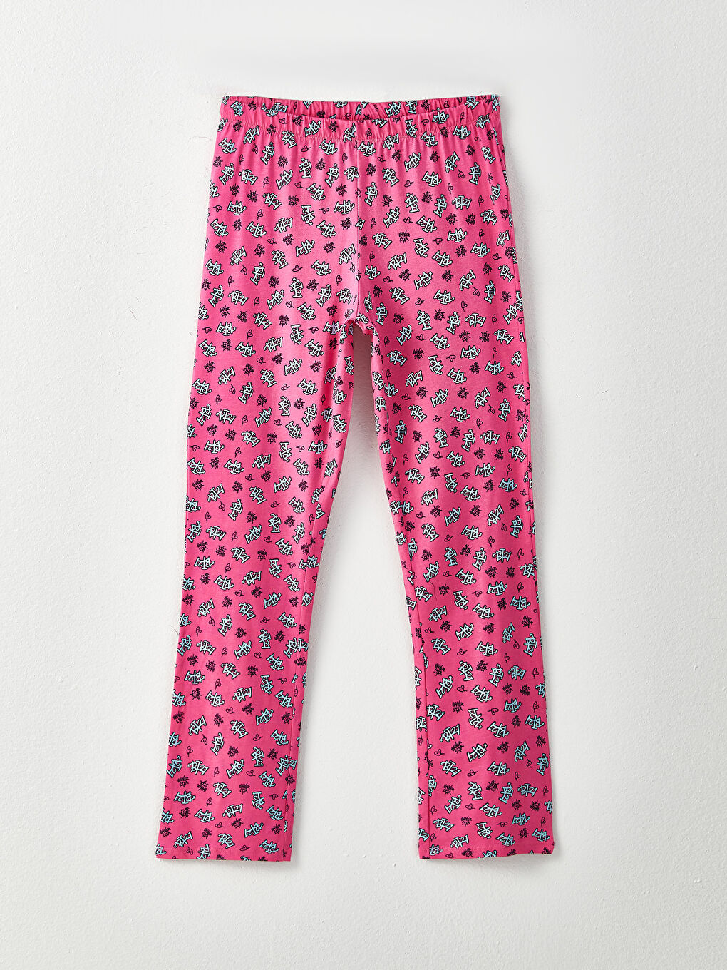 Crew Neck BT21 Printed Long Sleeve Cotton Women's Pajama Set-7