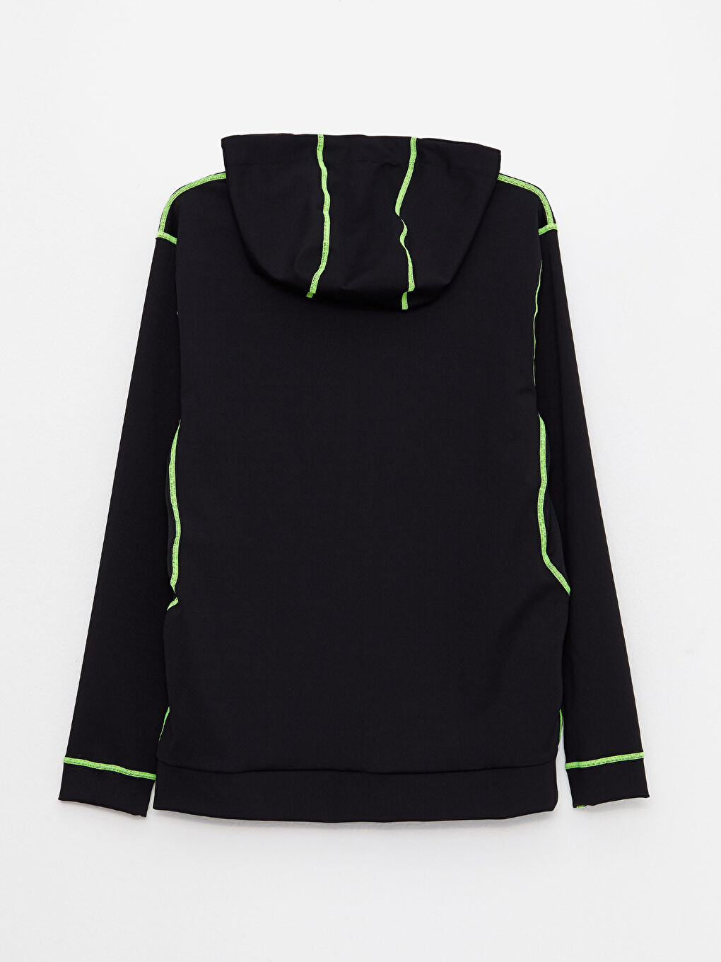 Schlank Geschnittene Kapuzenjacke Für Herren Sport Strickjacke-6