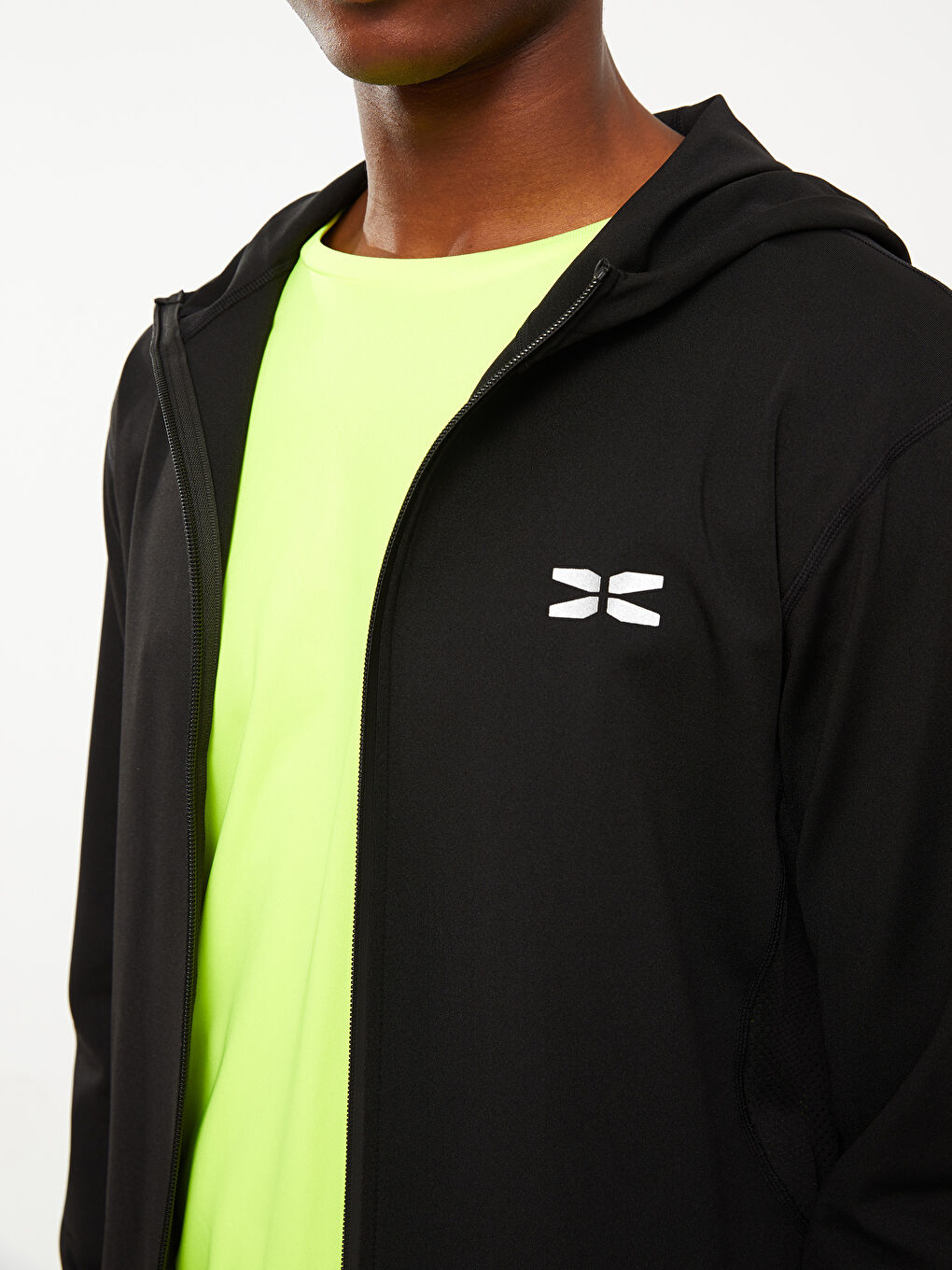 LC Waikiki Slim Fit Hoodie Men's Sports Cardigan -W28153Z8-RQL
