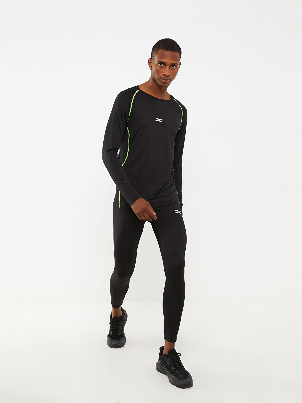 Muškarac CRNA Sportska majica-1