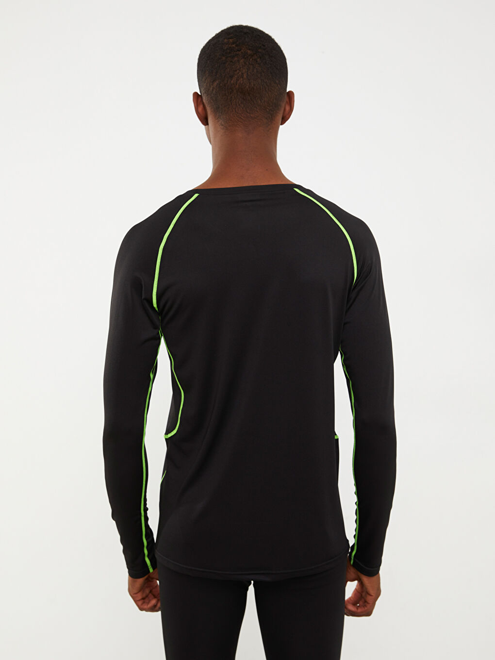 Muškarac CRNA Sportska majica-4