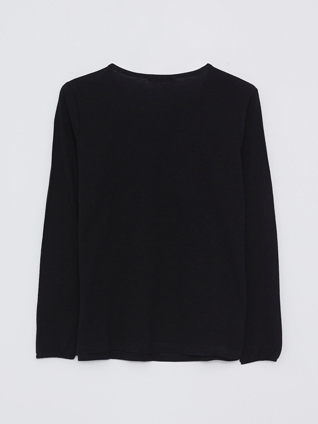 Crew Neck Embroidered Long Sleeve Women's T-Shirt-6