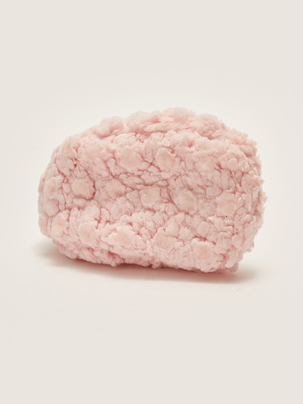 Pembe Patch Detaylı Kız Bebek Ev Patiği-3