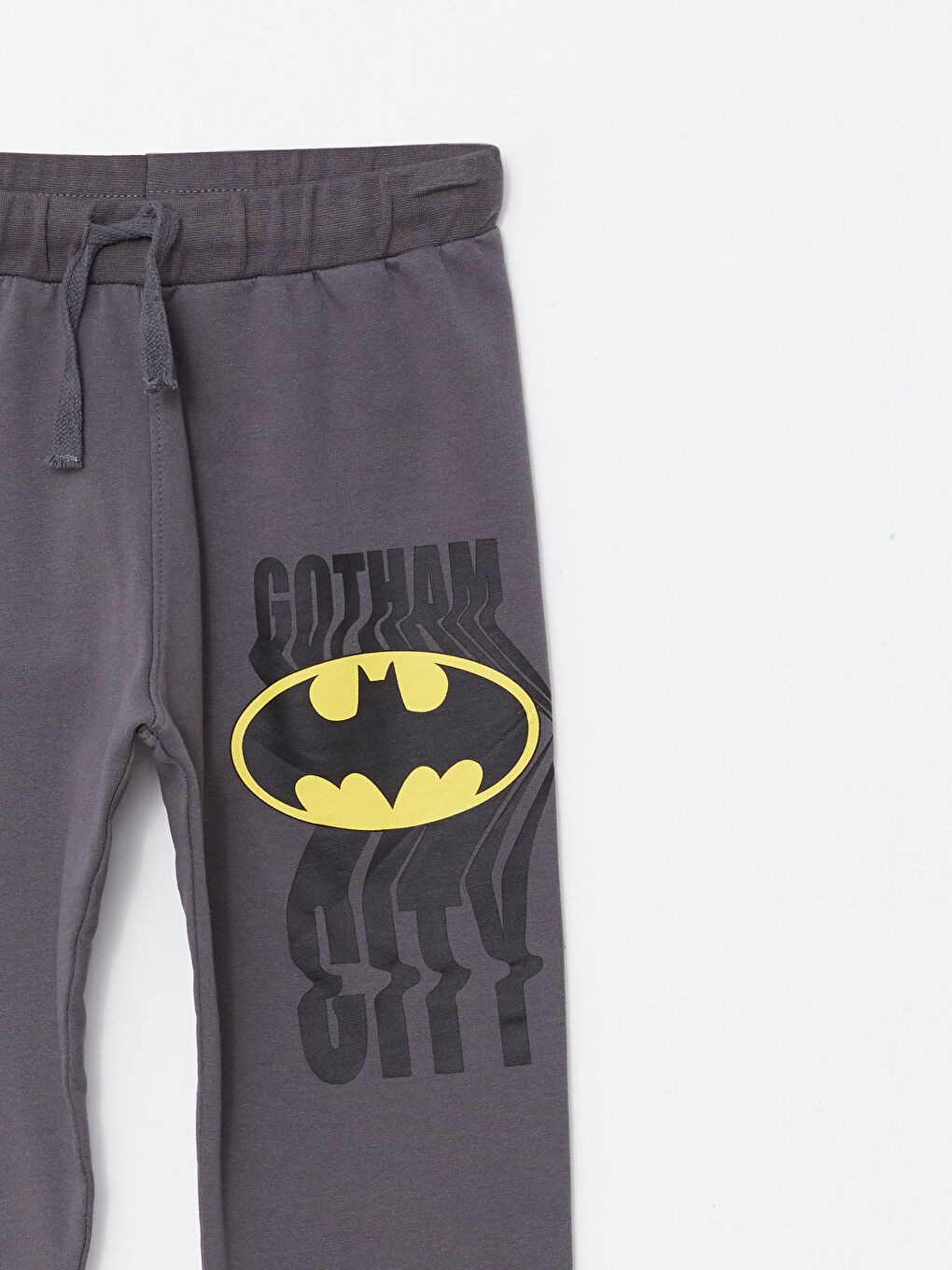 بنطلون رياضي باتمان مطبوع بخصر مرن للأولاد-1