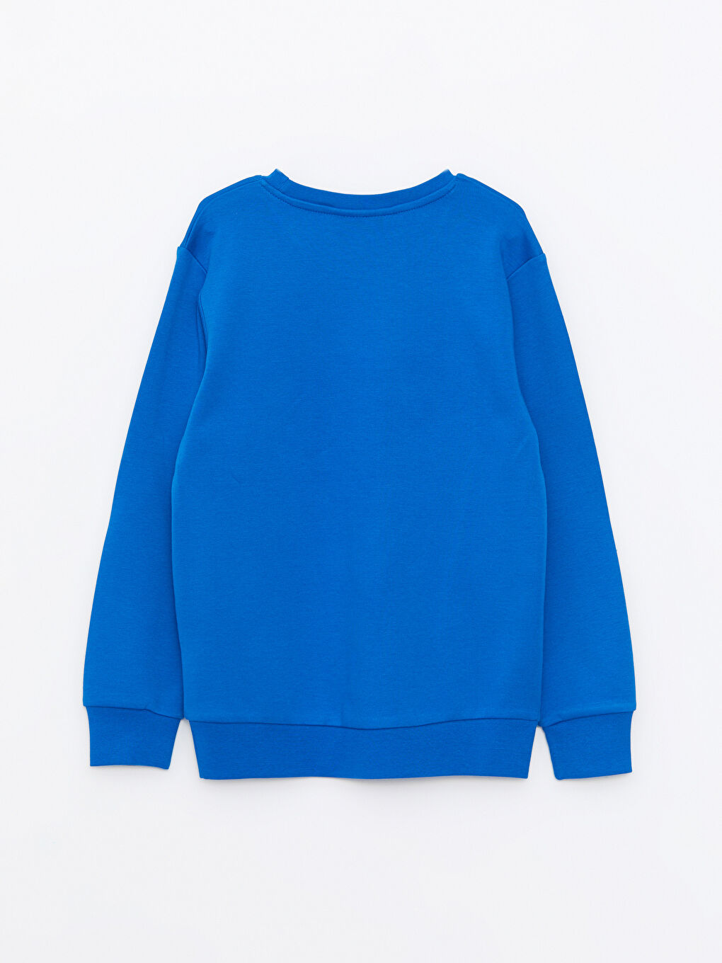 Mavi Bisiklet Yaka Pijamaskeliler Baskılı Uzun Kollu Erkek Çocuk Tişört-1