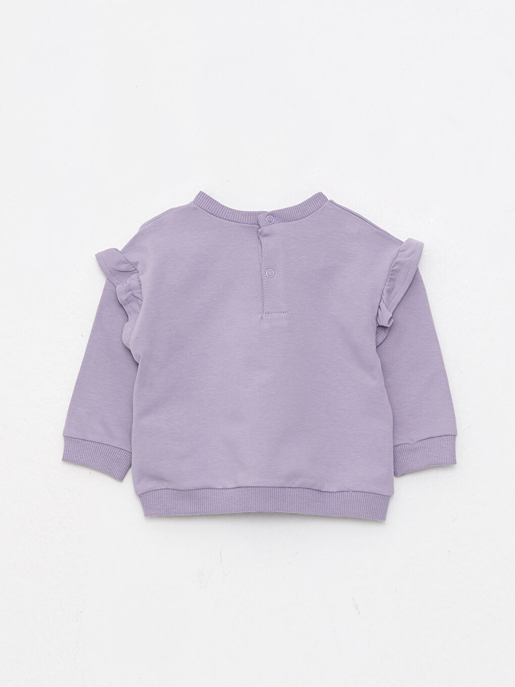 Crew Neck Long Sleeve Printed Baby Girls' Sweatshirt and Tights 2 Pack Set-3