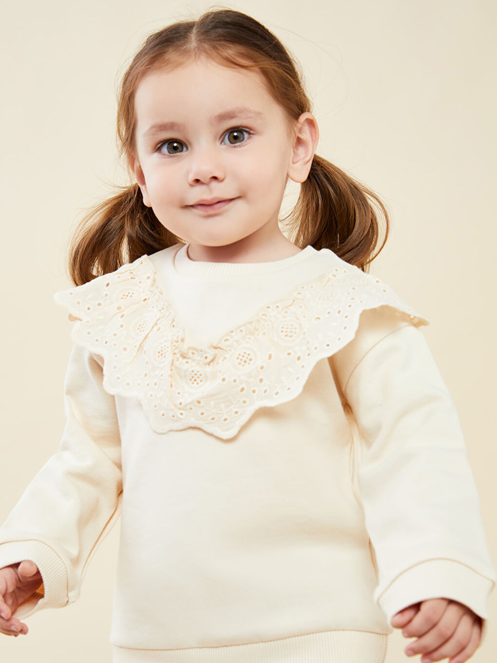 Crew Neck Long Sleeve Baby Girls' Sweatshirt and Tights 2 Pack Set-2