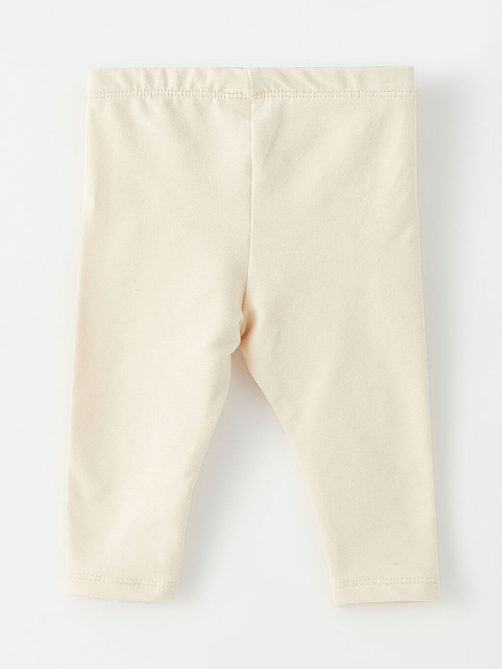 Elastic Waist Embroidery Detailed Baby Girl Tights-2