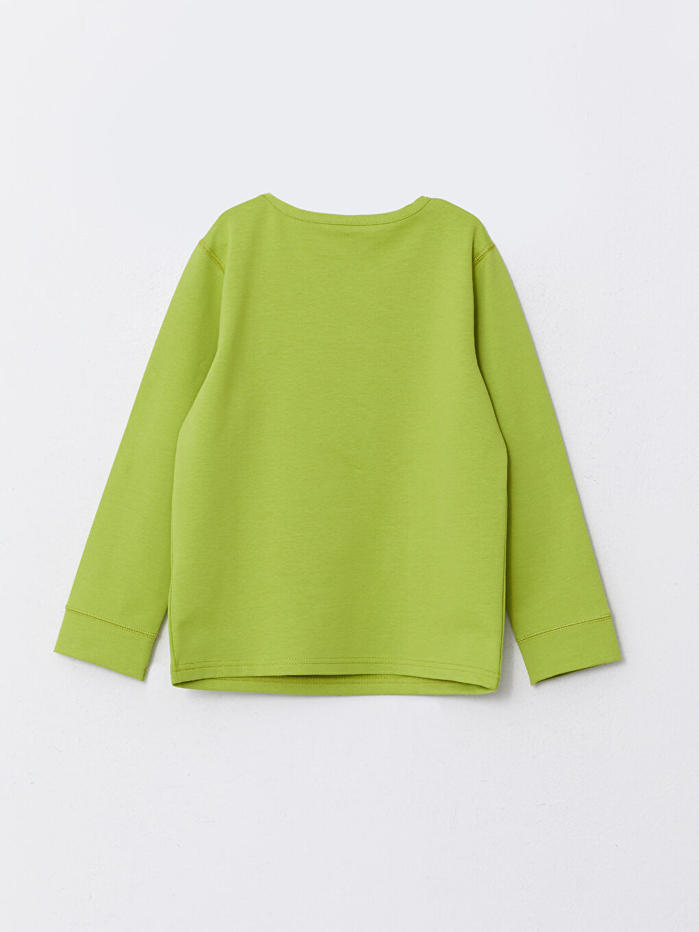 Футболка с круглым вырезом, с принтом, с длинным рукавом, для мальчиков-5